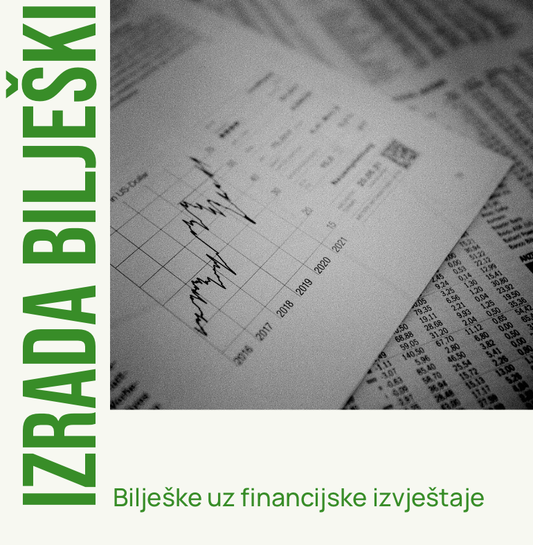 Bilješke uz financijske izvještaje